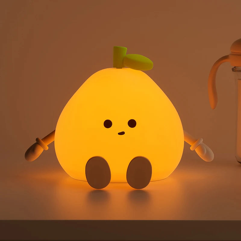 Veilleuse enfant tactile support téléphone - Nuvio