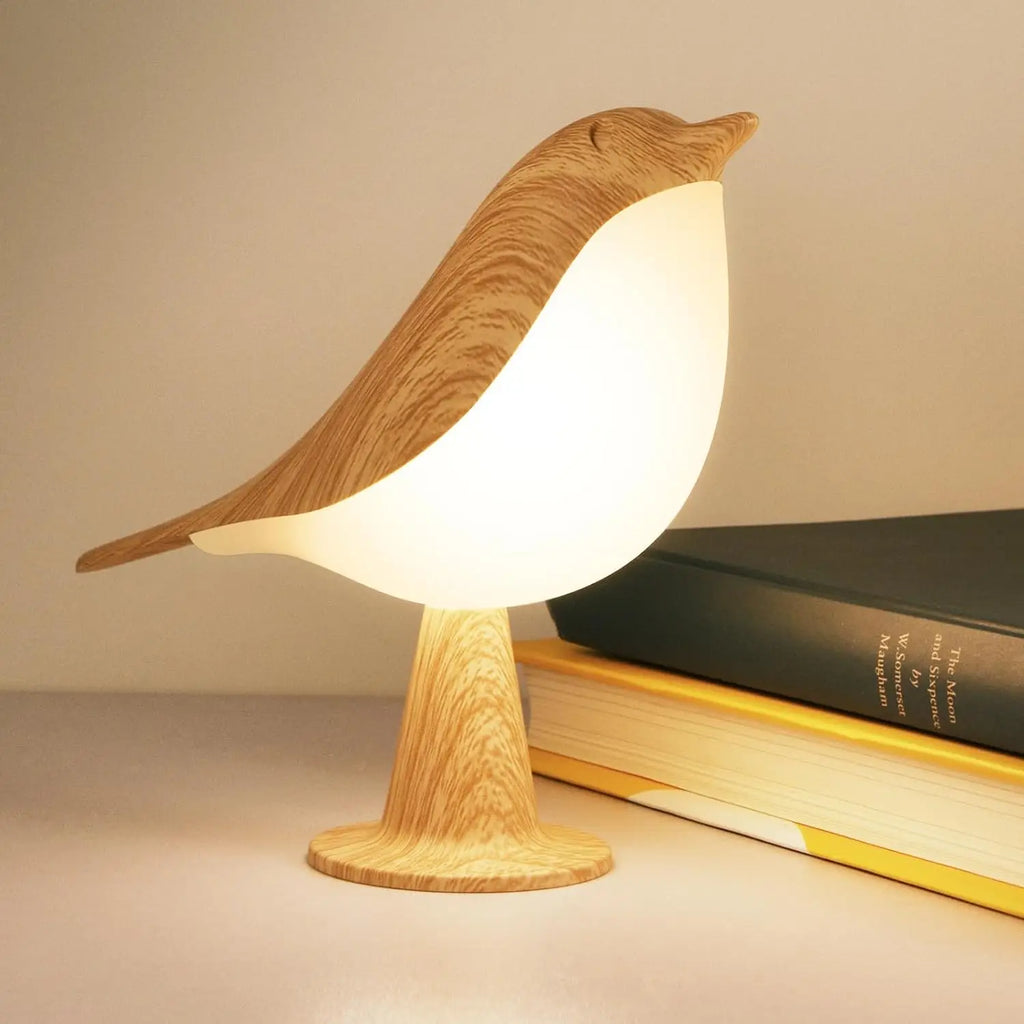 Veilleuse enfant oiseau tactile - Plumea
