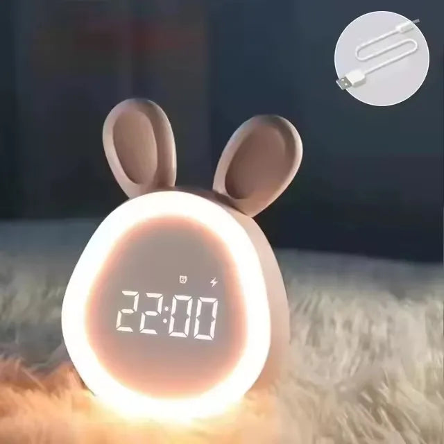 Veilleuse réveil enfant lapin - Lapino