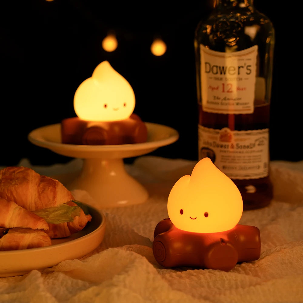 Veilleuse sommeil et bien-être feu de camp - Braisa