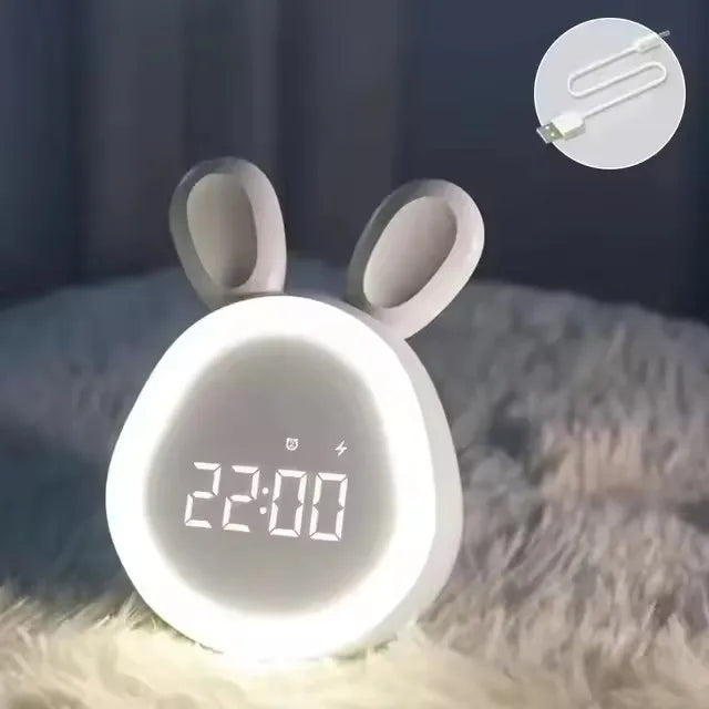 Veilleuse réveil enfant lapin - Lapino